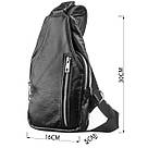 Сумка чоловіча SHVIGEL 13903 Чорна, фото 4