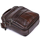 Сумка з натуральної шкіри Vintage 20450 Коричневий, фото 5