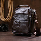 Сумка з натуральної шкіри Vintage 20450 Коричневий, фото 10