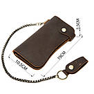 Клатч унісекс Vintage 20043 Коричневий, фото 4