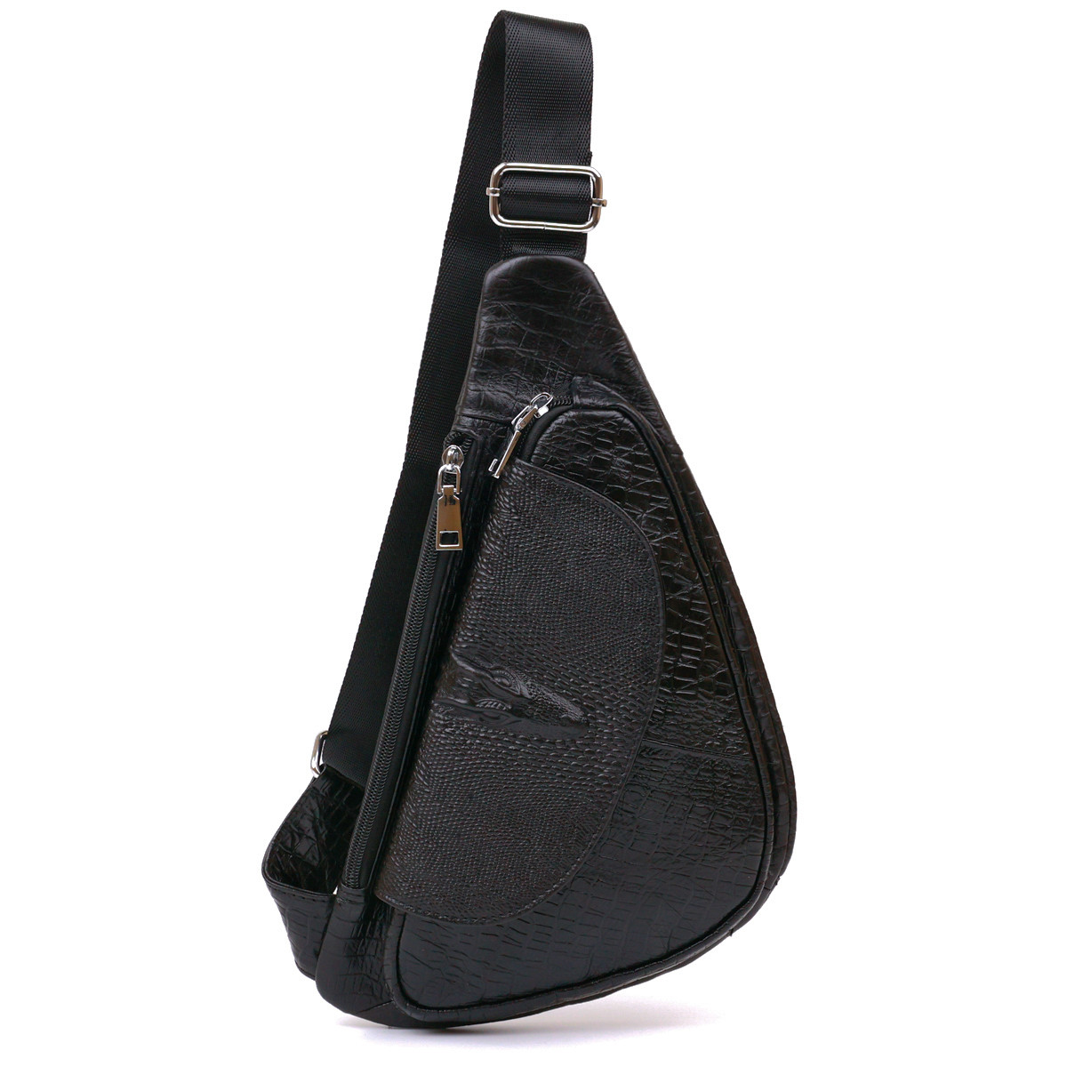 Сумка через плече чоловіча Vintage 20696 Чорний, фото 1