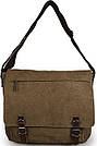 Сумка чоловіча Vintage 14588 Коричнева, фото 5