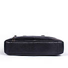 Сумка чоловіча флотар для ноутбака Vintage 14672 Чорна, фото 7