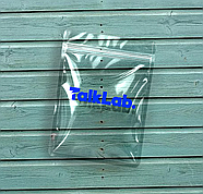 Поліетиленові прозорі Зіп-пакети 40х55 см Надійні глянцеві пакети з логотипом, фото 7