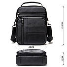 Мессенджер чоловічий шкіряний 20347 Vintage Чорний, фото 3