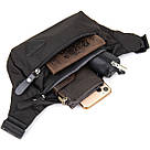 Бананка нейлон Vintage 20635 Чорна, фото 7