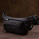 Бананка нейлон Vintage 20635 Чорна, фото 8