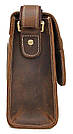 Сумка чоловіча-почтальонка в винтажной шкірі Vintage 14980 Коричнева, фото 7