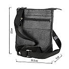 Сумка SHVIGEL 11025 шкіряна Чорна, фото 3