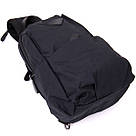 Сумка через плече нейлон Vintage 20632 Чорна, фото 4