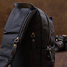 Сумка через плече нейлон Vintage 20632 Чорна, фото 7