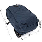 Сумка через плече нейлон Vintage 20633 Синя, фото 3