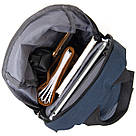 Сумка через плече нейлон Vintage 20633 Синя, фото 7