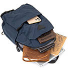 Сумка через плече нейлон Vintage 20633 Синя, фото 9