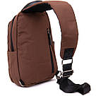 Сумка через плече нейлон Vintage 20634 Коричнева, фото 6