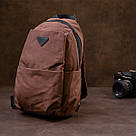 Сумка через плече нейлон Vintage 20634 Коричнева, фото 9