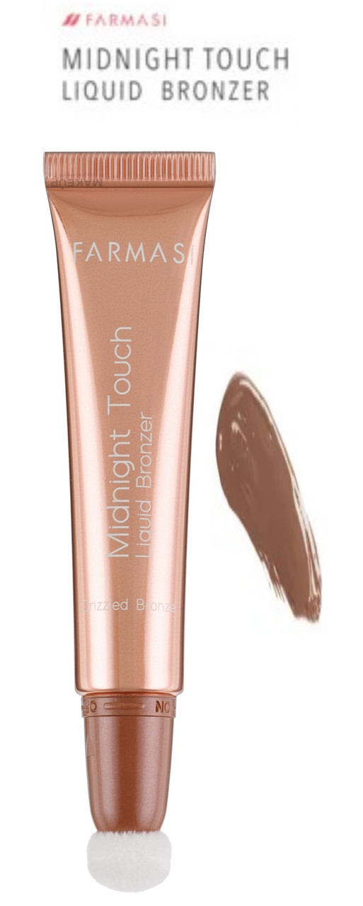 Рідкий бронзер Коричневий Drizzled Bronze Midnight Touch Bronzer Farmasi 12 мл