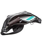 Поясна сумка GRANDE PELLE 11140 Чорна, фото 5