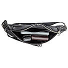 Поясна сумка GRANDE PELLE 11140 Чорна, фото 6