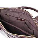 Чоловіча шкіряна сумка-портфель Vintage 20679 Коричневий, фото 7