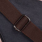 Сумка через плече для чоловіків з текстилю Vintage 22196 Чорний, фото 10