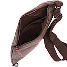 Чудова сумка через плече для чоловіків із текстилю Vintage 22198 Пісочний, фото 6