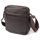 Сумка чоловіча Vintage 20687 шкіряна Коричневий, фото 2