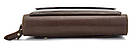 Чоловіча барсетка з ремінцем на руку Vintage 14915 Коричнева, фото 7