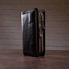 Чоловіча барсетка з ремінцем на руку Vintage 14915 Коричнева, фото 10