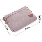 Чоловіча містка барсека з текстилю 21259 Vintage Сіра, фото 4