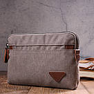 Чоловіча містка барсека з текстилю 21259 Vintage Сіра, фото 9