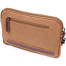 Практична чоловіча барсетка з текстилю 21260 Vintage Коричнева, фото 2