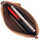 Практична чоловіча барсетка з текстилю 21260 Vintage Коричнева, фото 7