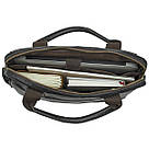 Сумка для ноутбуку з натуральної шкіри Vintage 14868 Чорна, фото 9