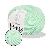 Пряжа YarnArt Jeans М'ята №79