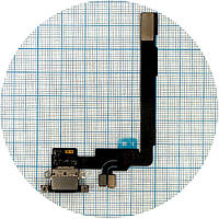 Шлейф Apple iPhone 16 Plus з роз'ємом зарядки та мікрофоном (чорний оригінал 100%)