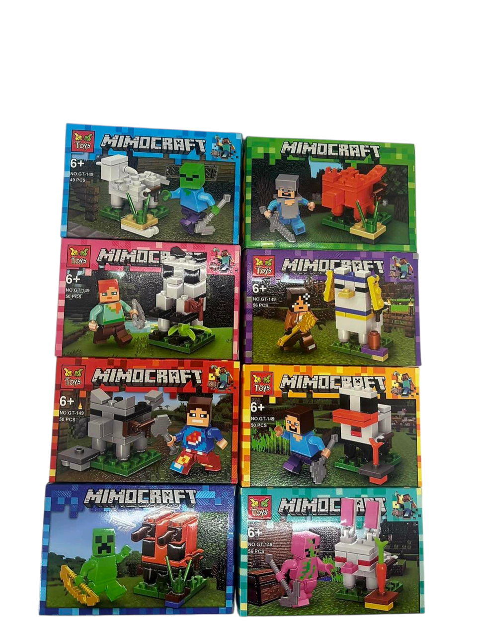 Дитячий конструктор Minecraft 49-56 деталей