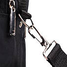 Чоловіча сумка з надійною пластиковою ручкою з поліестера FABRA 22587 Чорний, фото 6