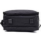 Чоловіча сумка з надійною пластиковою ручкою з поліестера FABRA 22587 Чорний, фото 9