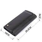 Борсетка елітна шкіряна GRANDE PELLE 11277 Чорна, фото 4