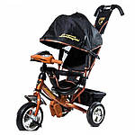 Дитячий триколісний велосипед Lamborghini 2000 OR колеса на піні, фара, ключ запалювання, фото 2