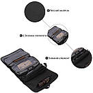 Дорожній органайзер Vintage 20655 Чорний, фото 4