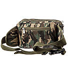 Бананка текстильна на пояс Vintage 20157 Мілітарі, фото 2