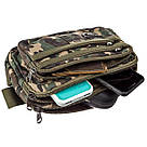 Бананка текстильна на пояс Vintage 20157 Мілітарі, фото 5