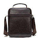 Мессенджер шкіряний 14991 Vintage Коричневий, фото 9