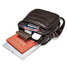 Мессенджер шкіряний 14991 Vintage Коричневий, фото 10