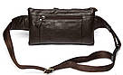 Поясна cумка чоловіча Vintage 14747 Коричнева, фото 6