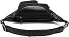 Поясна cумка чоловіча Vintage 14817 Чорна, фото 6