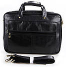 Сумка чоловіча Vintage 14242 для ноутбука 15.6 Чорна, фото 2
