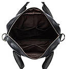 Сумка чоловіча Vintage 14674 Чорна, фото 3